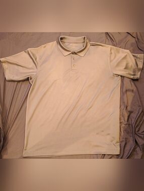 Tommy Armour Polo Shirt XL Gray Performance Golf Mens DryTec